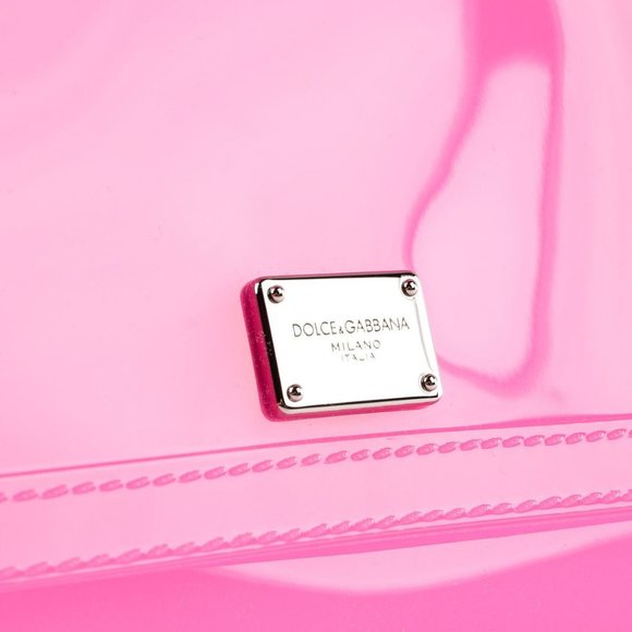 DG Pink Pvc Crossbody Bag - Picture 5 of 5